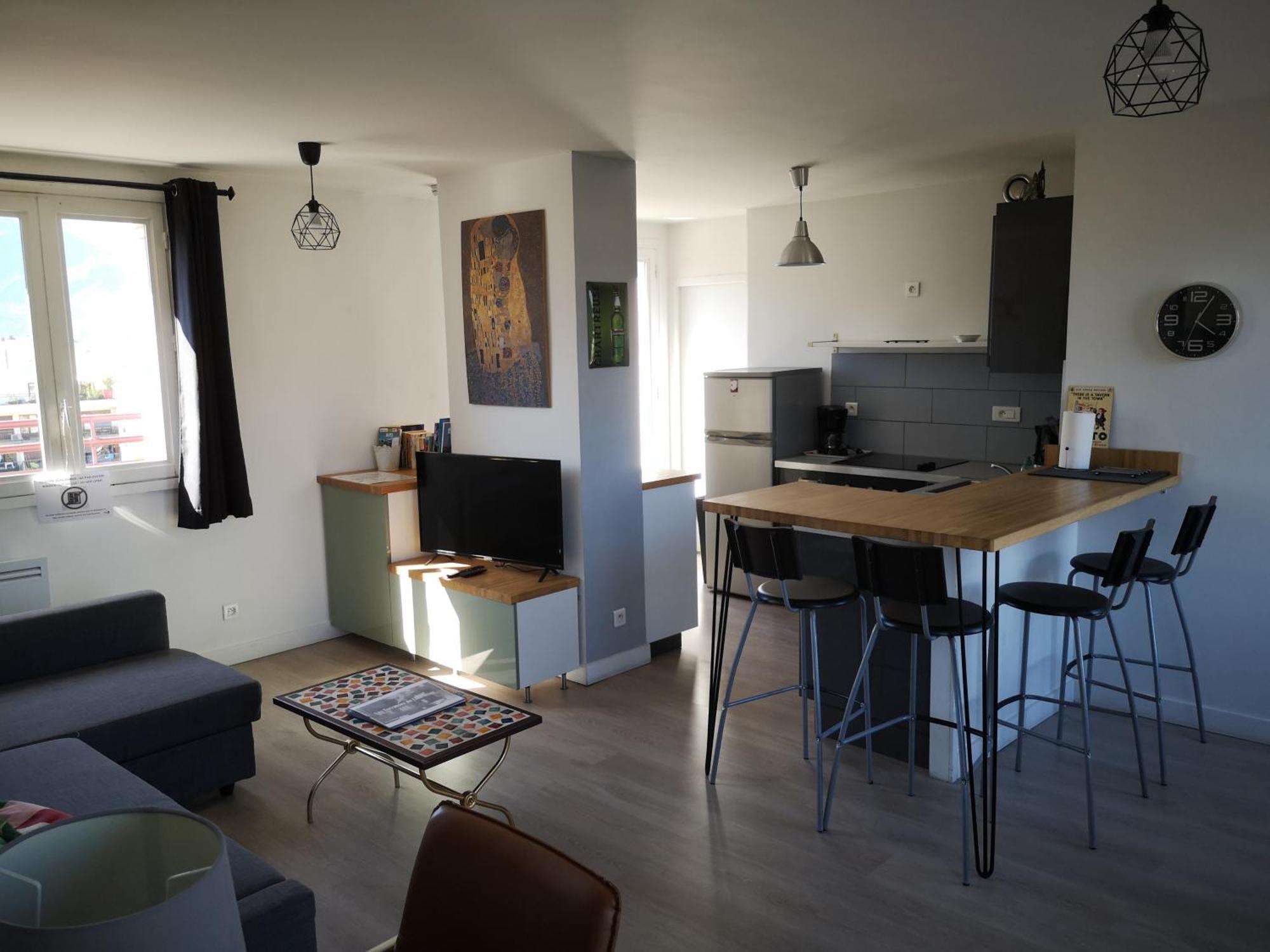 Apartamento Les terrasses de Libération Grenoble Exterior foto